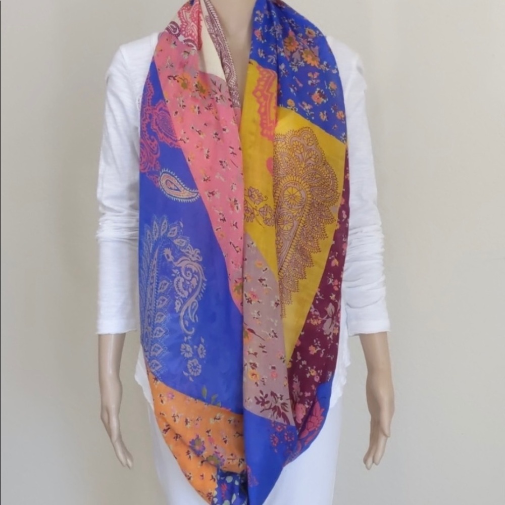 Moksha Infinity luxury wool scarf